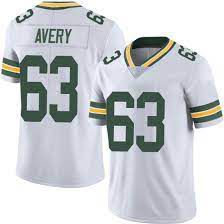 Men Green Bay Packers #63 Josh Avery White Nike Limited Player NFL Jersey